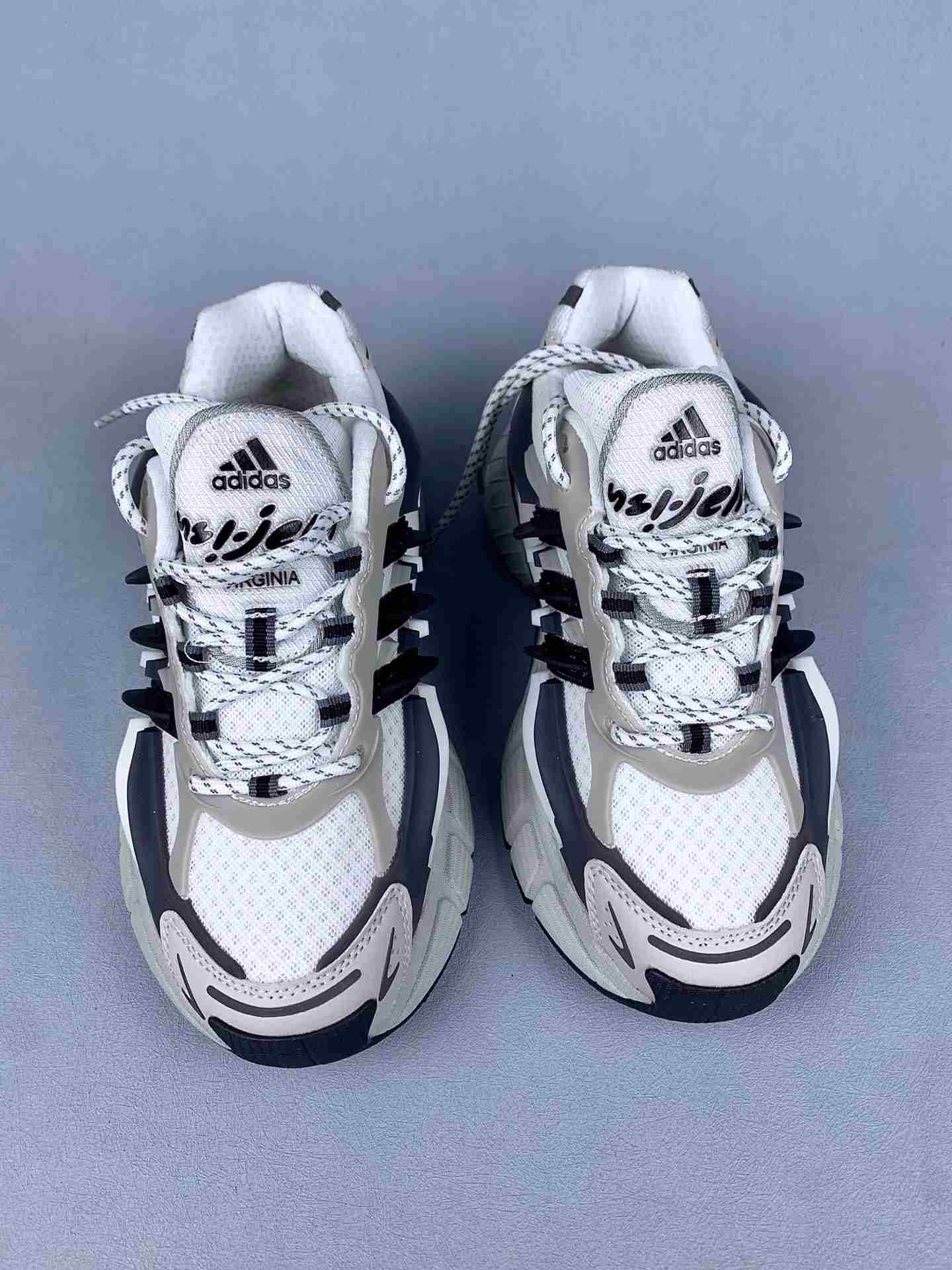 Pharrell Williams x adidas Adistar Jellyfish Black White Grey Shoes