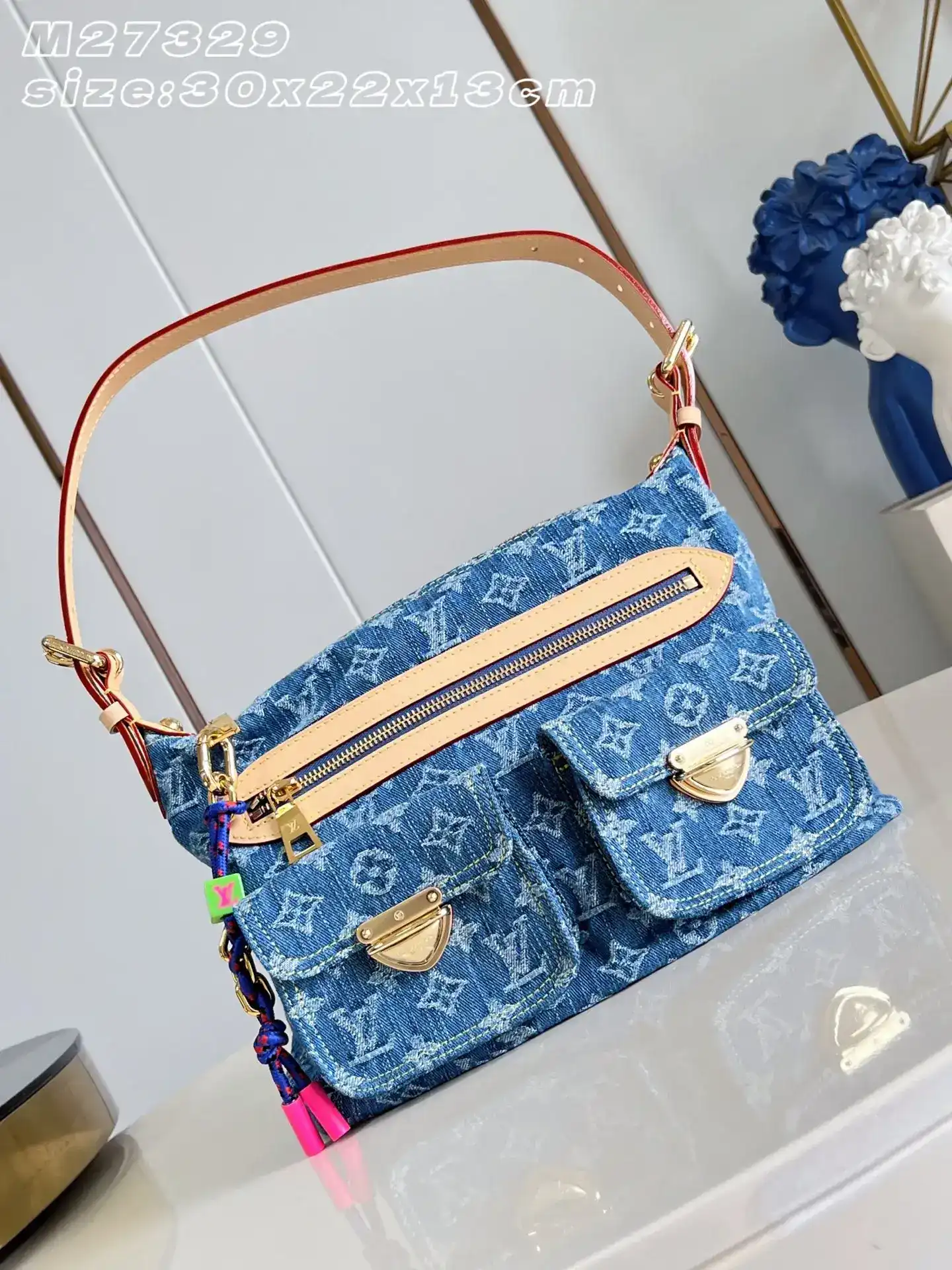 Louis Vuitton Denim Shoulder Bag product photo from LabelPicks