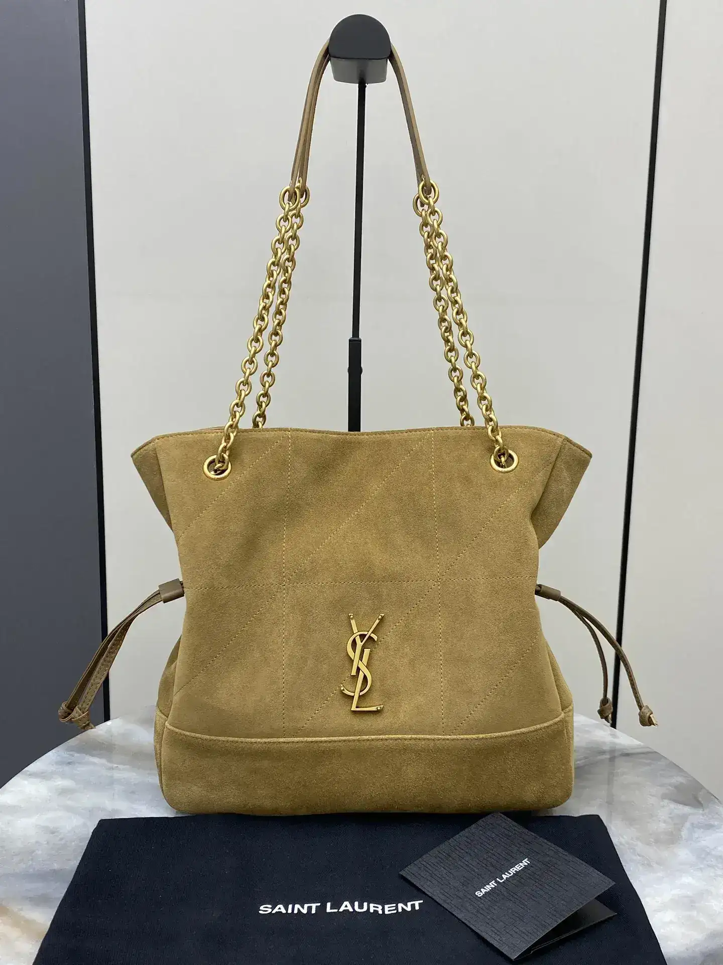 Saint Laurent Jamie Lambskin Bucket Bag product photo from LabelPicks