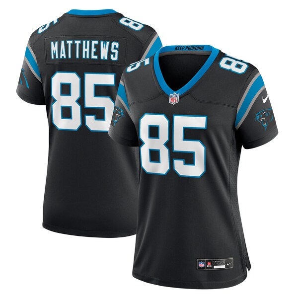 Jordan Matthews Carolina Panthers Nike Women's  Game Jersey -  Black