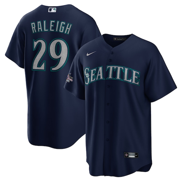 Cal Raleigh Seattle Mariners Nike 2025 MLB All-Star Game Road Replica Player Jersey - Navy