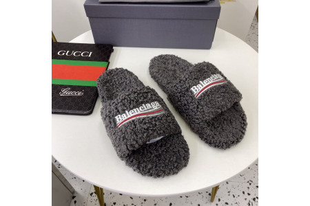 Balenciaga Furry Slide