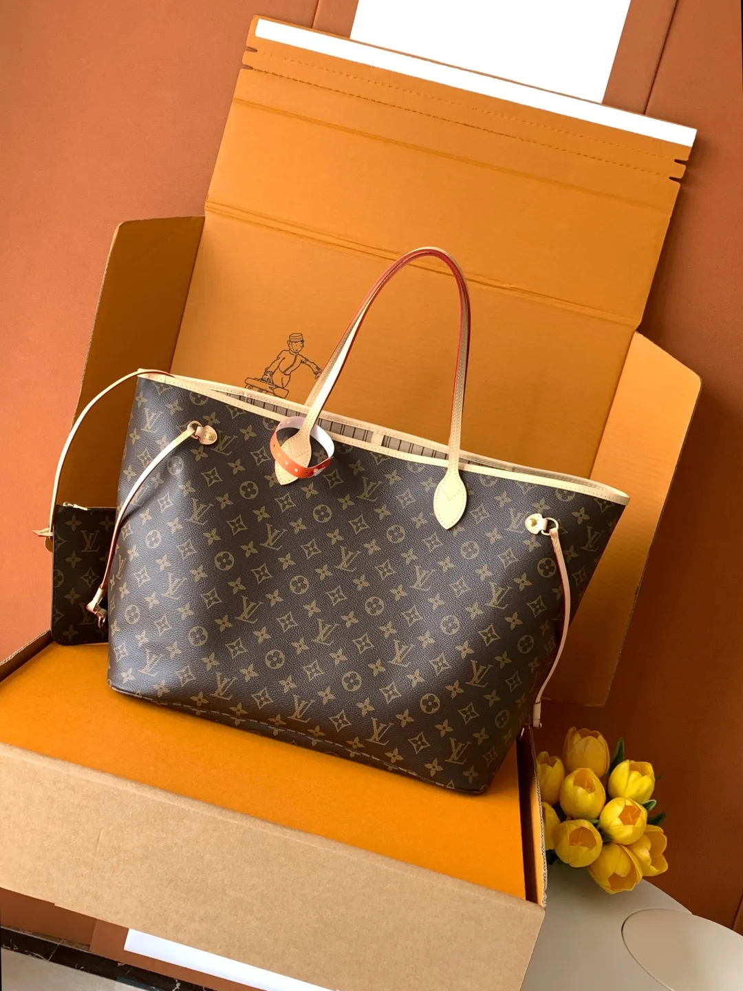 Louis Vuitton Monogram Canvas Neverfull Tote Bag product photo from LabelPicks
