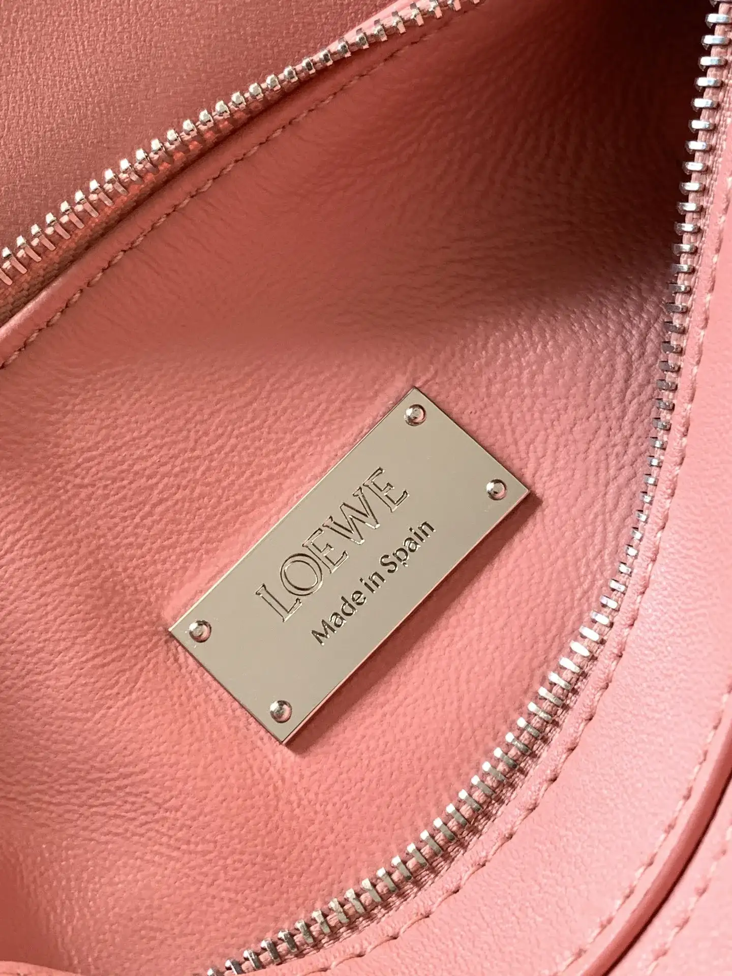 Loewe Pink Puzzle Lambskin Top Handle Bag product photo from LabelPicks