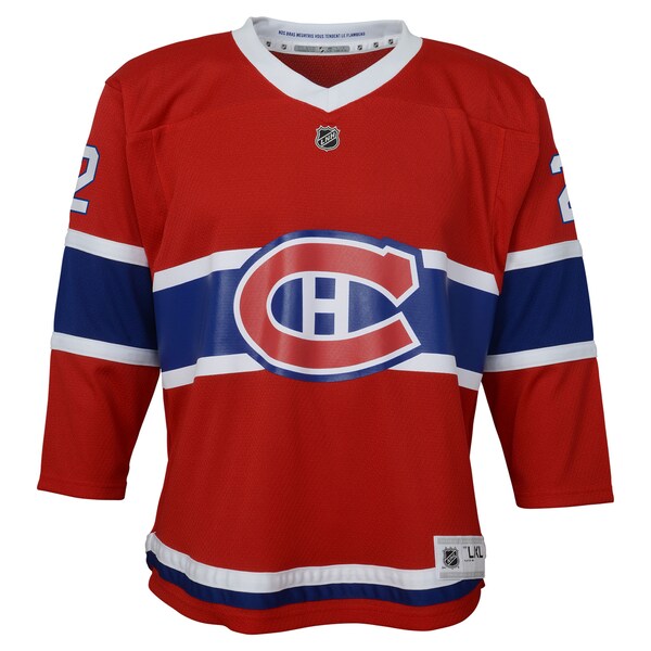 Cole Caufield Montreal Canadiens Youth Home Replica Player Jersey - Red