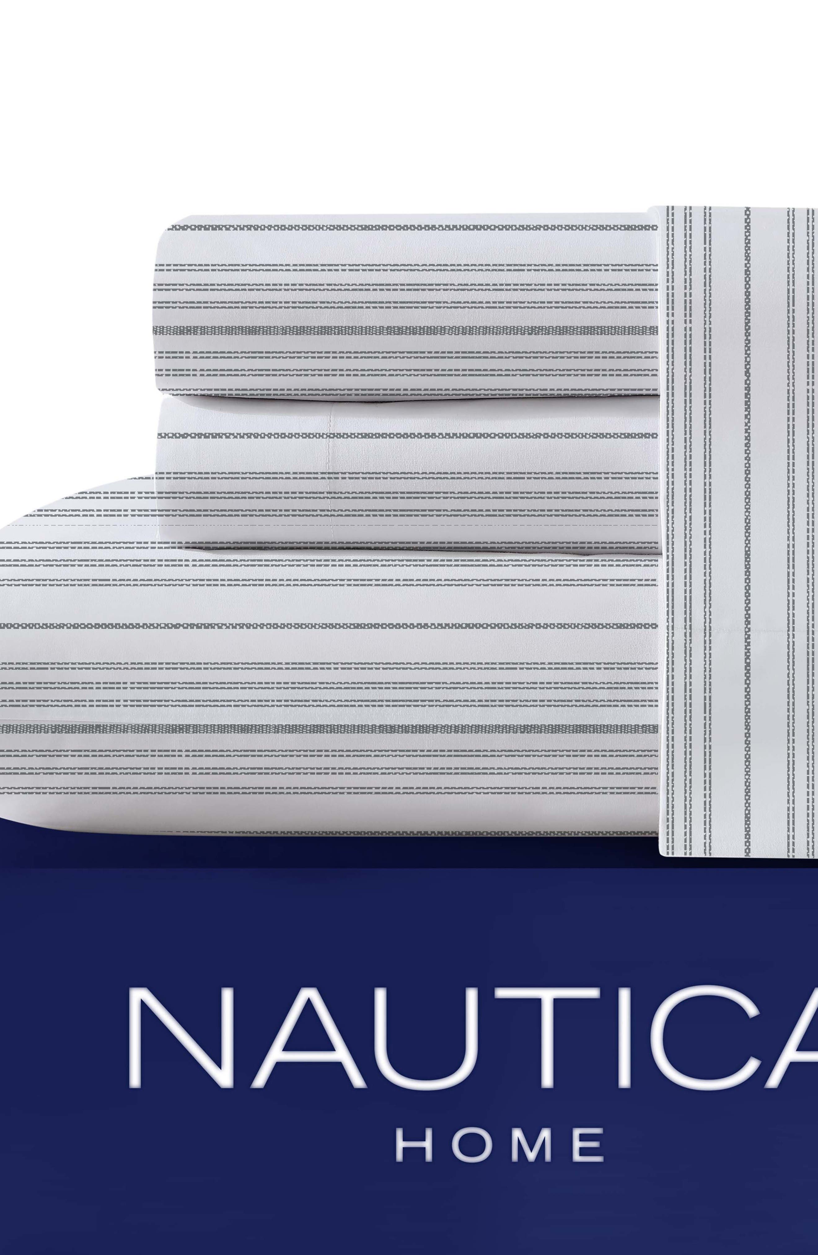 Nautica Coleridge Stripe Fitted Sheet
