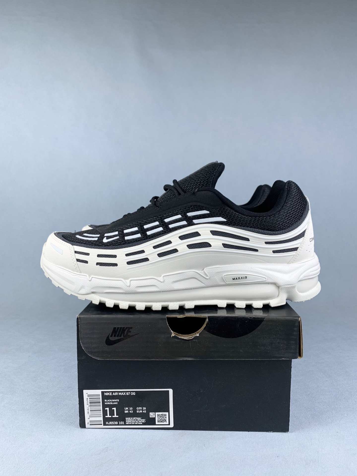 Comme des Garçons Homme Plus x Nike Air Max TL 2.5 “Black White” - Black/White
