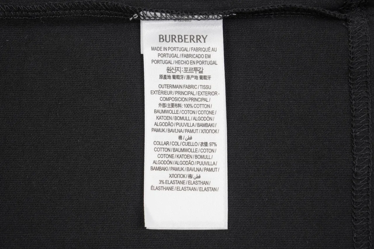 Burberry Black Beach Graphic T-Shirt product photo from LabelPicks
