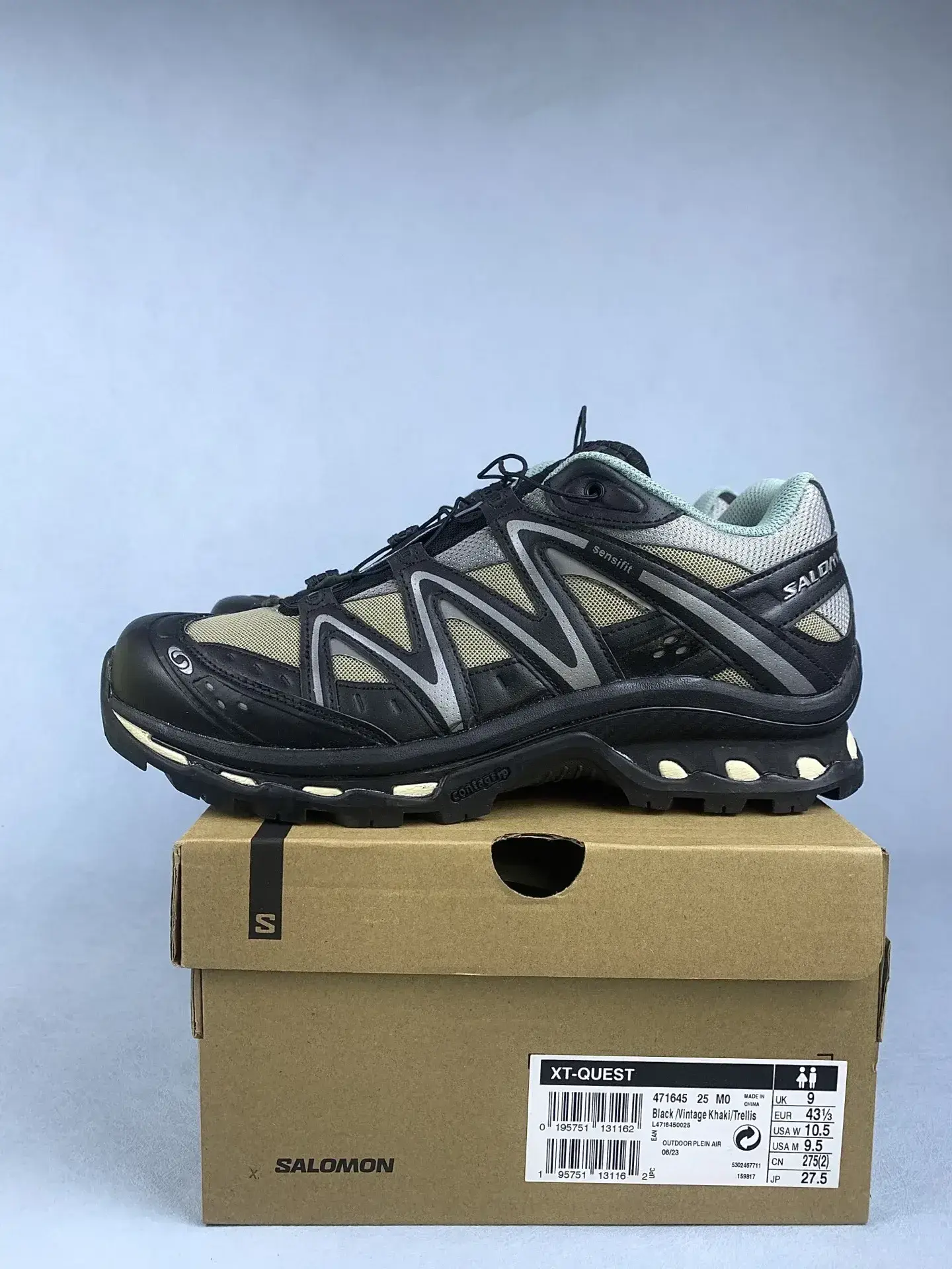 Salomon XT-Quest “Black” Shoes product photo from LabelPicks