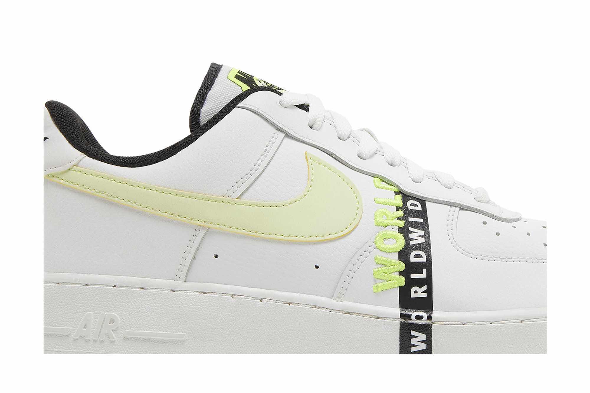 Nike Air Force 1 ’07 LV8 ‘Worldwide Pack – Volt’ CK6924-101
