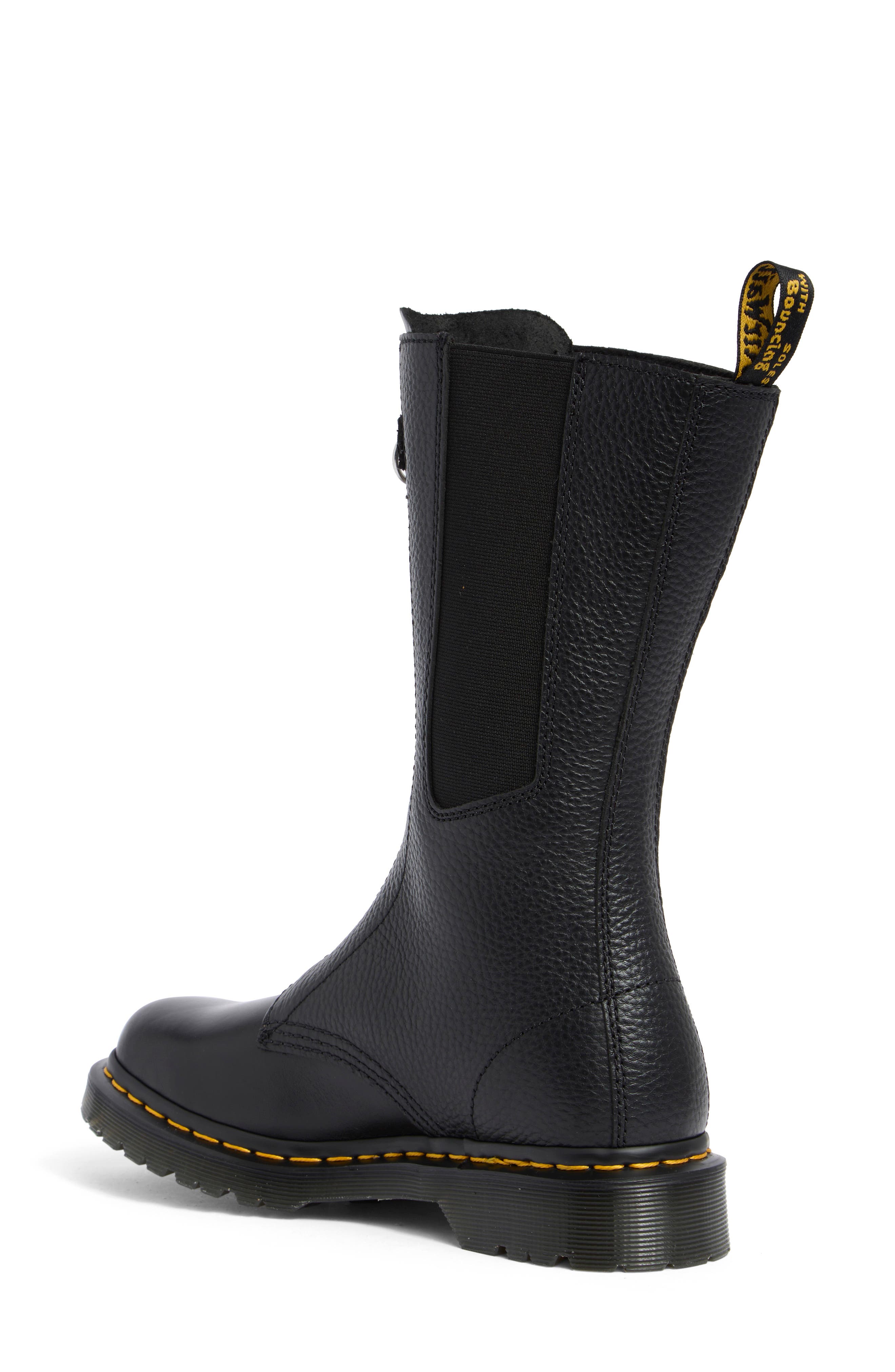 Dr. Martens 1B99 Front Zip Leather Boot