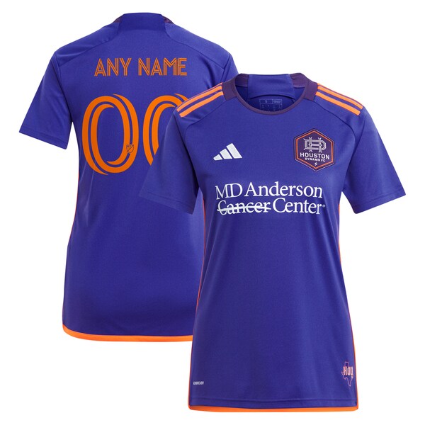 Houston Dynamo FC adidas Women's 2024 Still Holdin' Replica Custom Jersey – Purple