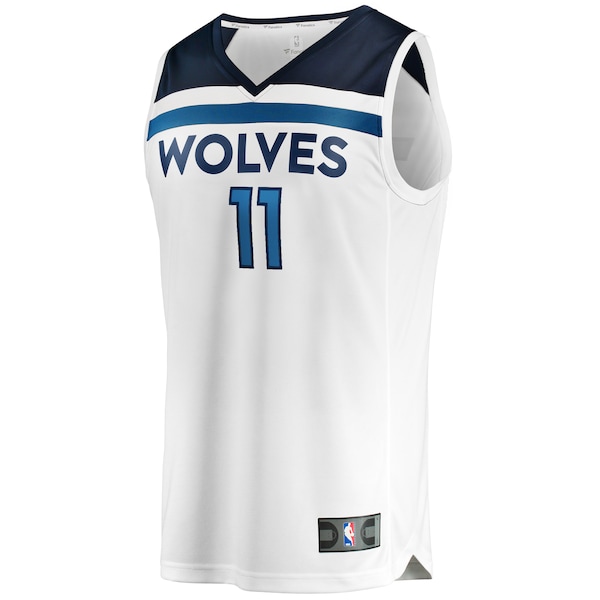 Naz Reid Minnesota Timberwolves  Youth Fast Break Replica Player Jersey - Association Edition - White