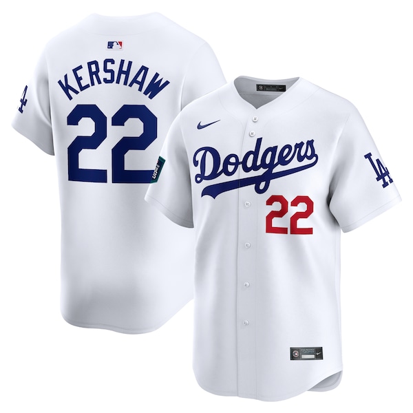 Clayton Kershaw Los Angeles Dodgers Nike 2024 MLB World Tour Seoul Series Home Limited Player Jersey - White