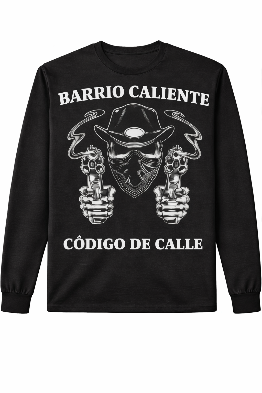 Remera “Bala y Barrio” – Calle y Calavera
