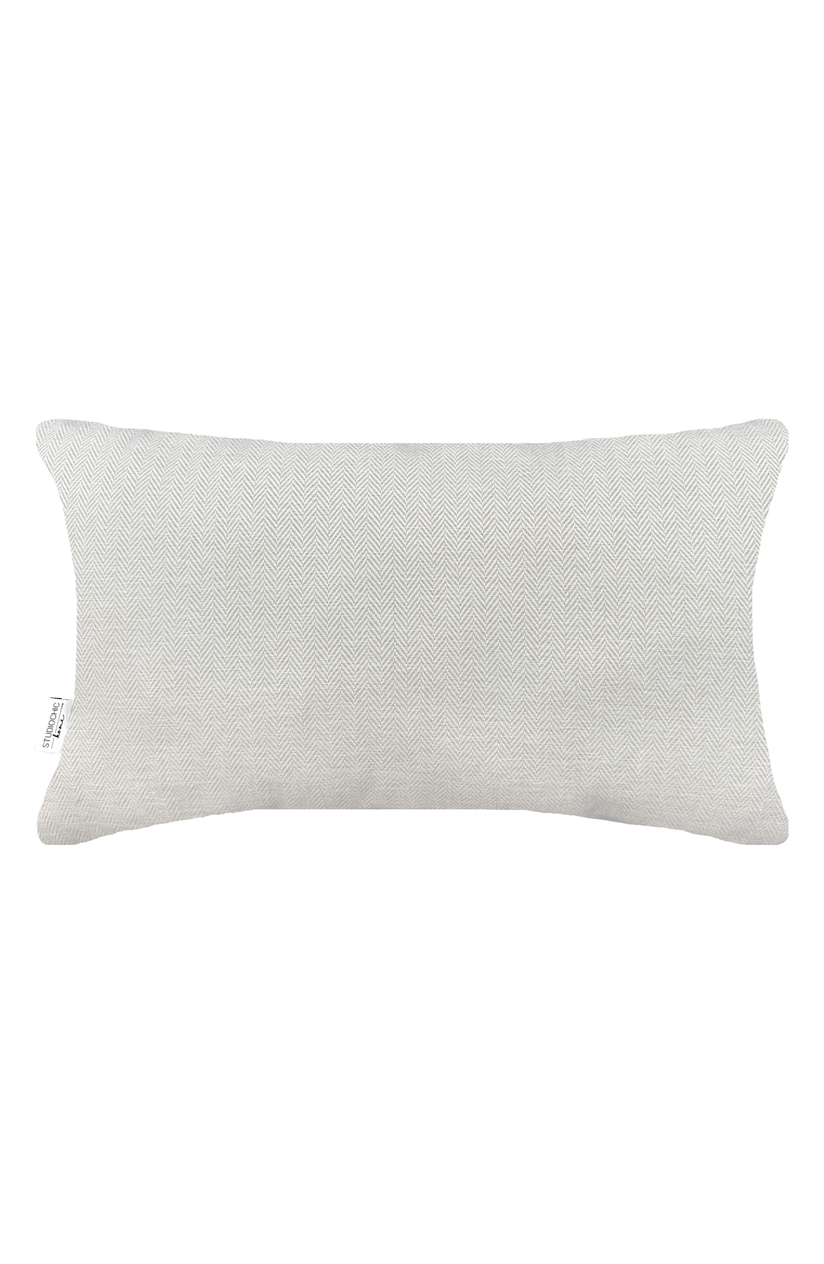STUDIOCHIC Sentiments Family Embroidered Accent Pillow