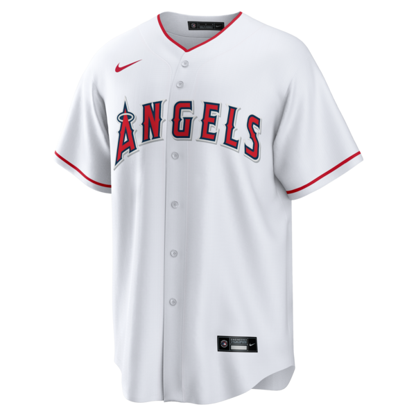 Albert Pujols Los Angeles Angels Nike Home Retired Player Replica Jersey - White