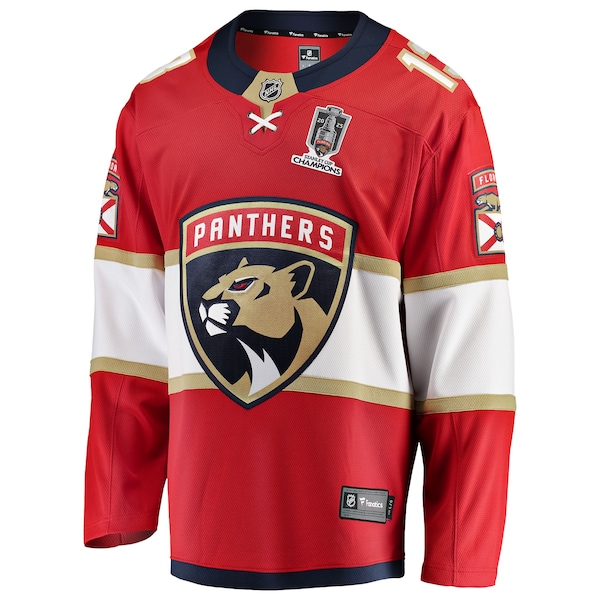 Sam Reinhart Florida Panthers  2025 Stanley Cup Champions Breakaway Jersey - Red