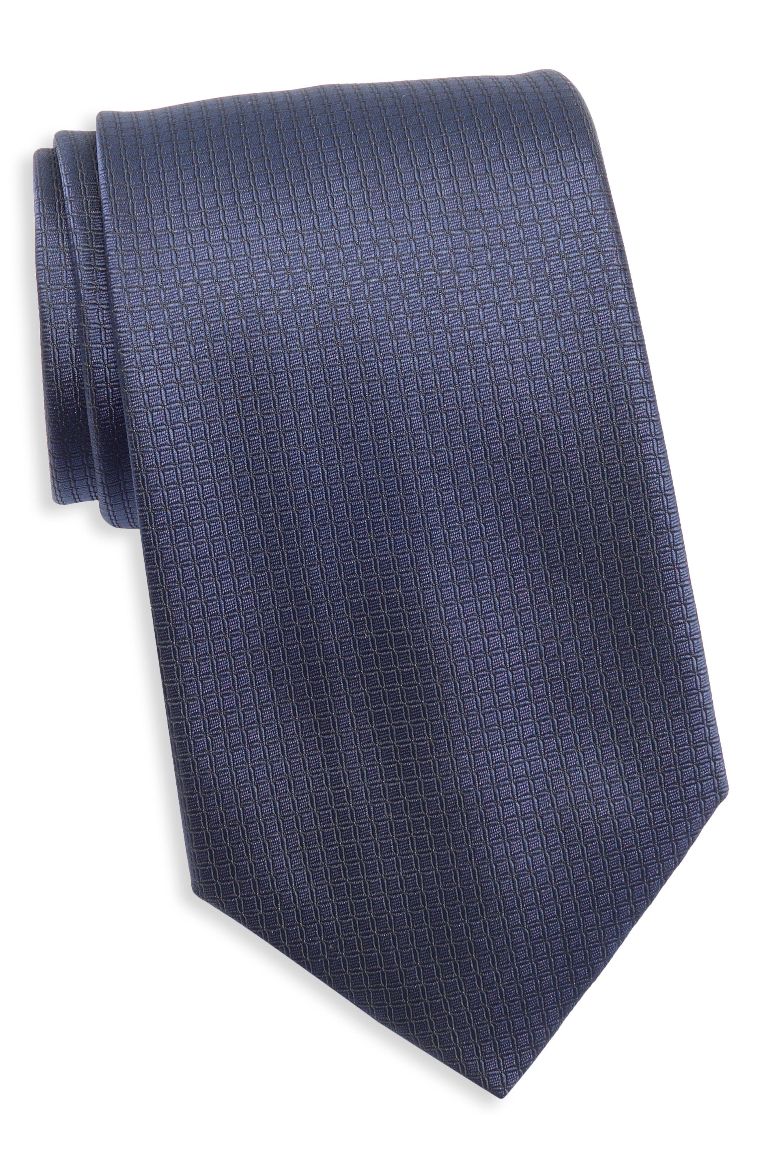 TOM BAINE Geo Jacquard Tie