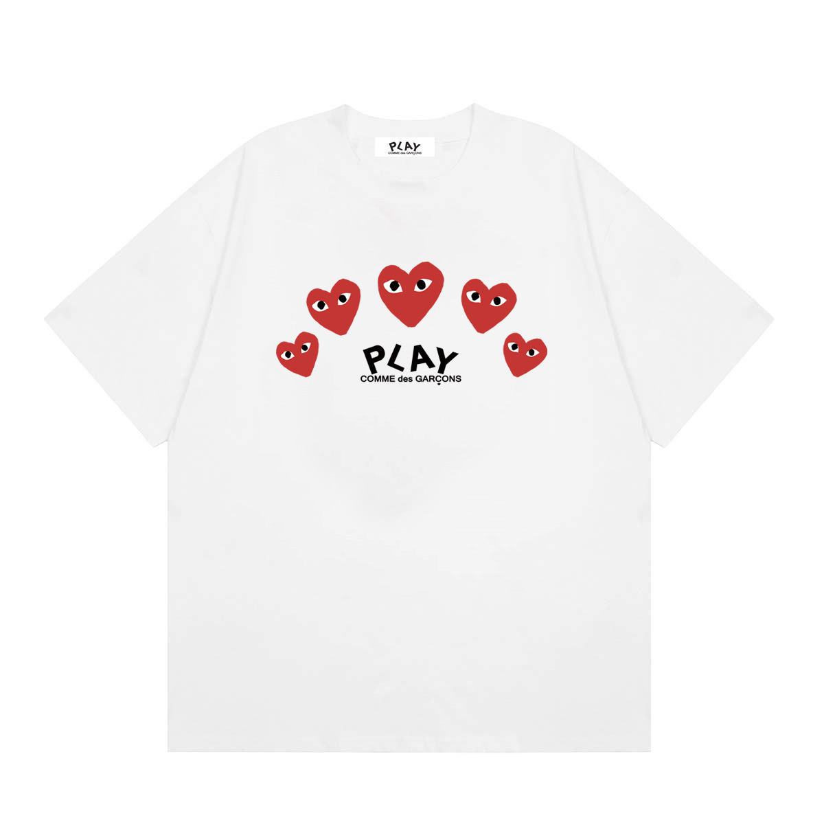 0414 loose printed casual t-shirt's