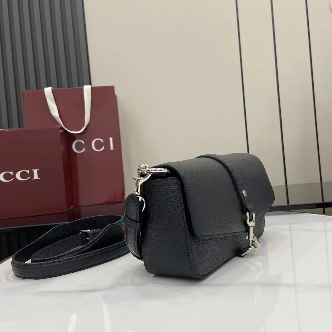 Gucci Grained Leather Crossbody Bag product photo from LabelPicks