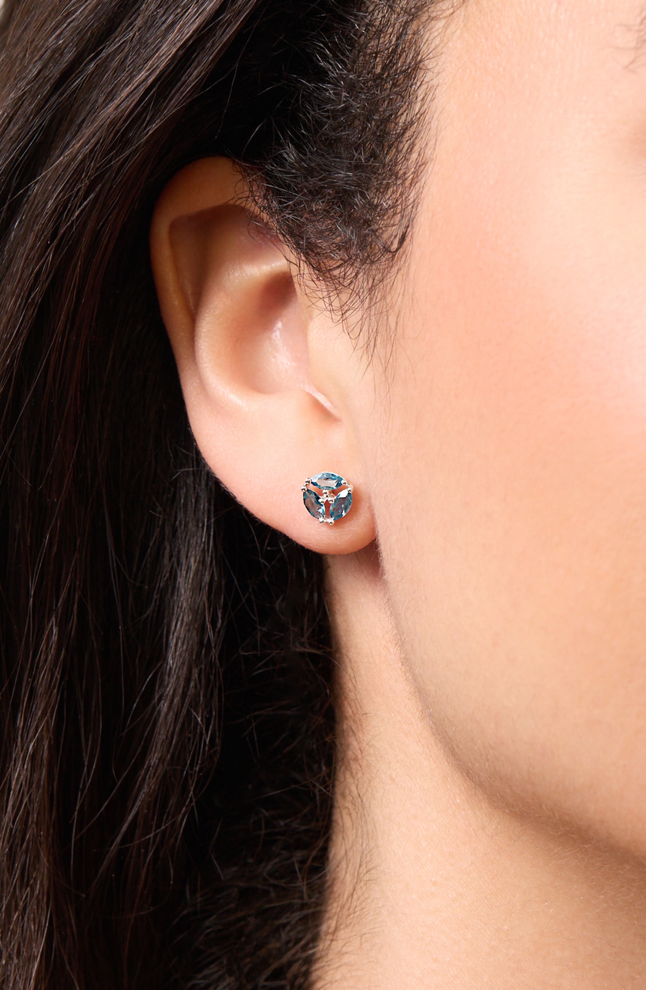 Bony Levy 14K Gold Color Stud Earrings