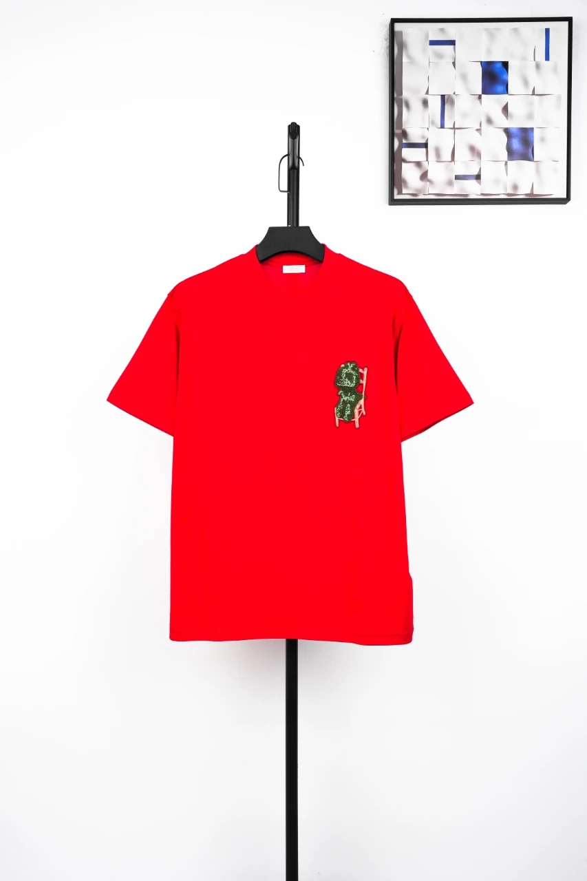 Dior Red Dragon Embroidered T-Shirt product photo from LabelPicks