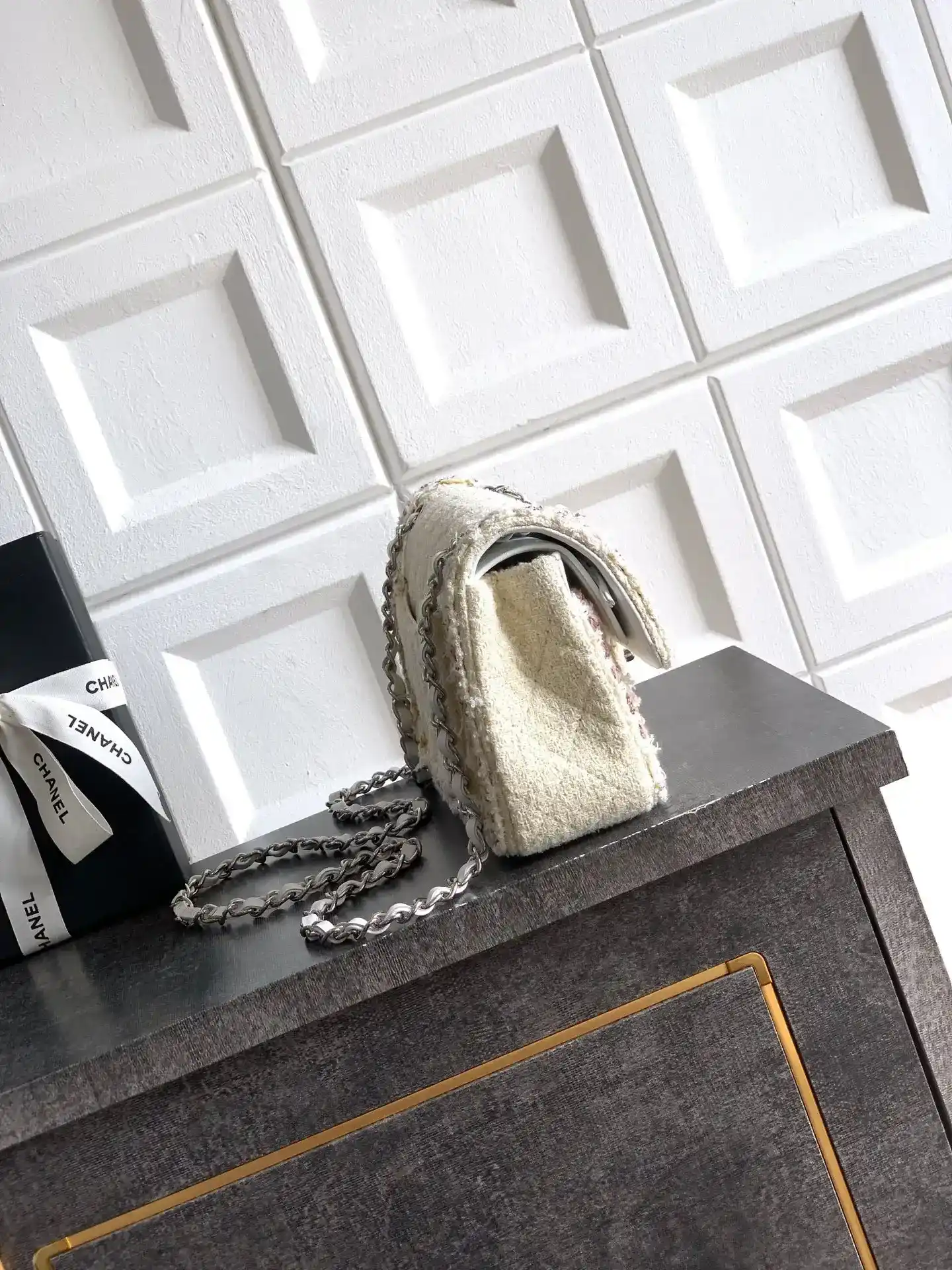 Chanel Woven Leather Crossbody Bag product photo from LabelPicks