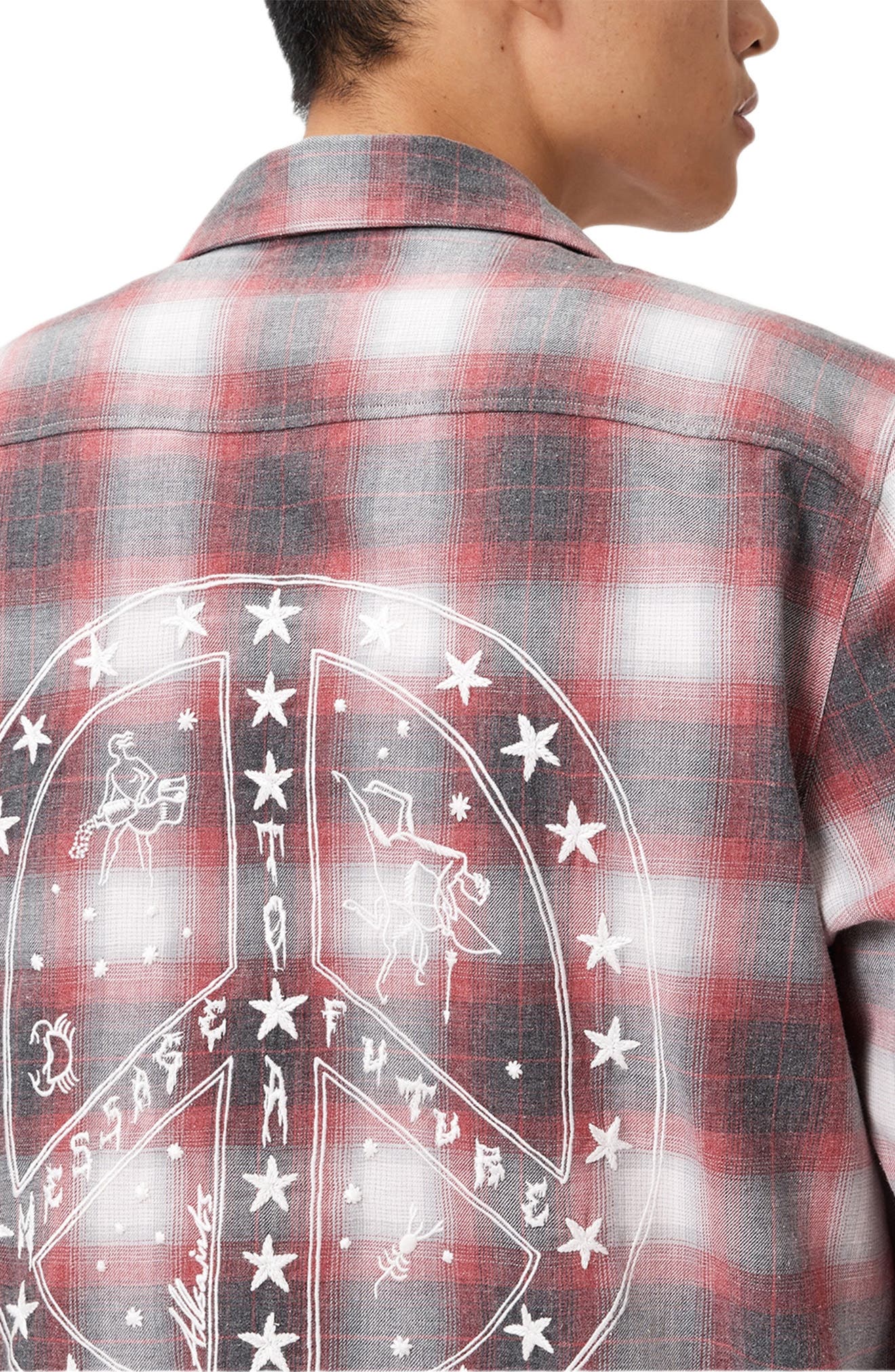 AllSaints Shams Long Sleeve Button-Up Shirt
