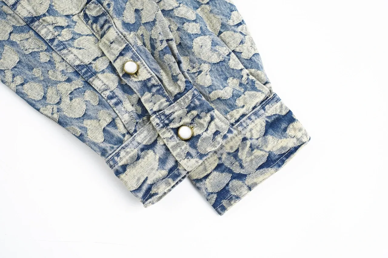Louis Vuitton Light Pixel Leopard Monogram Denim Jacket product photo from LabelPicks