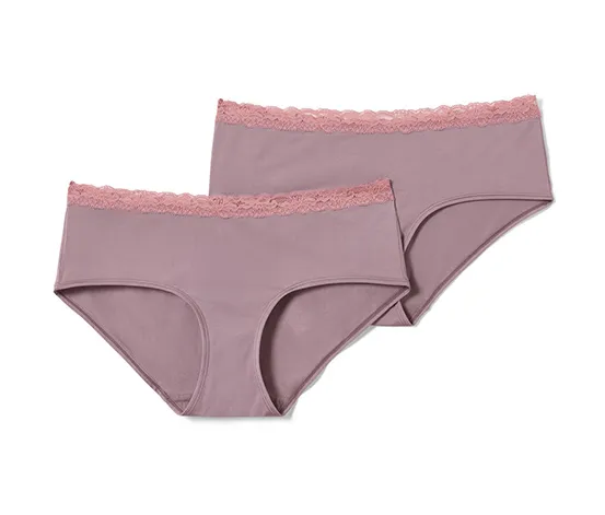 2 Pantys, roséfarben