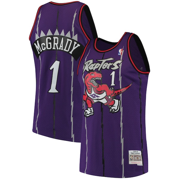 Tracy McGrady Toronto Raptors  Hardwood Classics Swingman Jersey - Purple/White