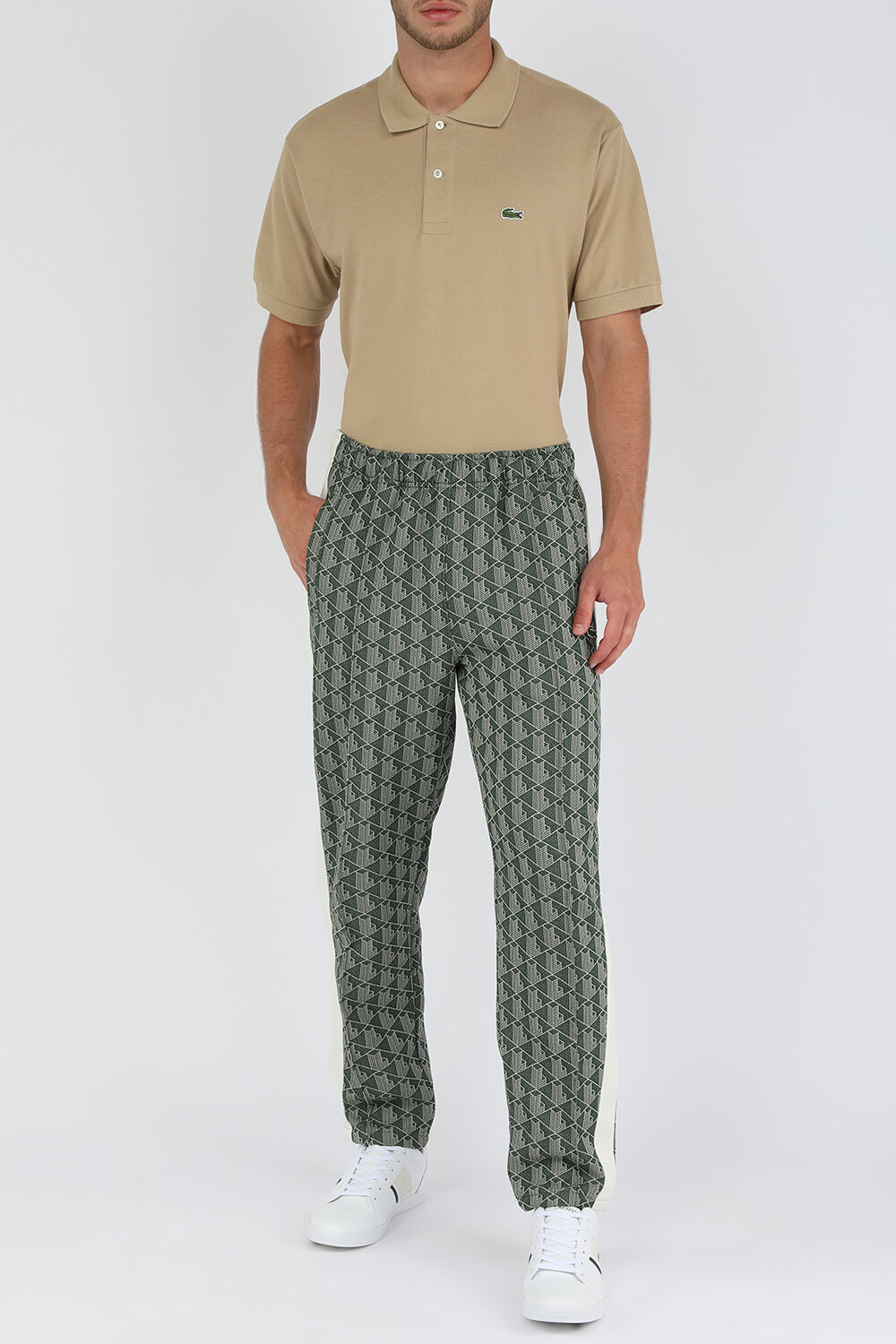 LACOSTE חולצת פולו עם לוגו
