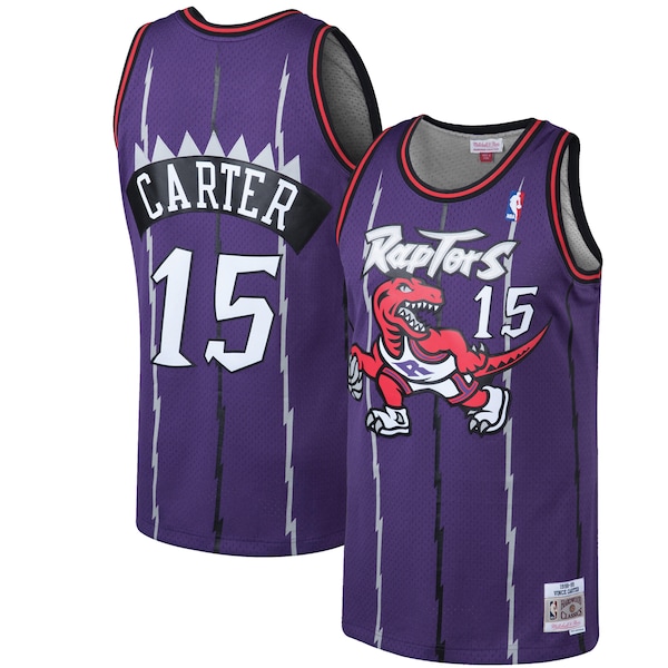 Youth Vince Carter Toronto Raptors 1998/99 Hardwood Classics Swingman Jersey - Purple/White