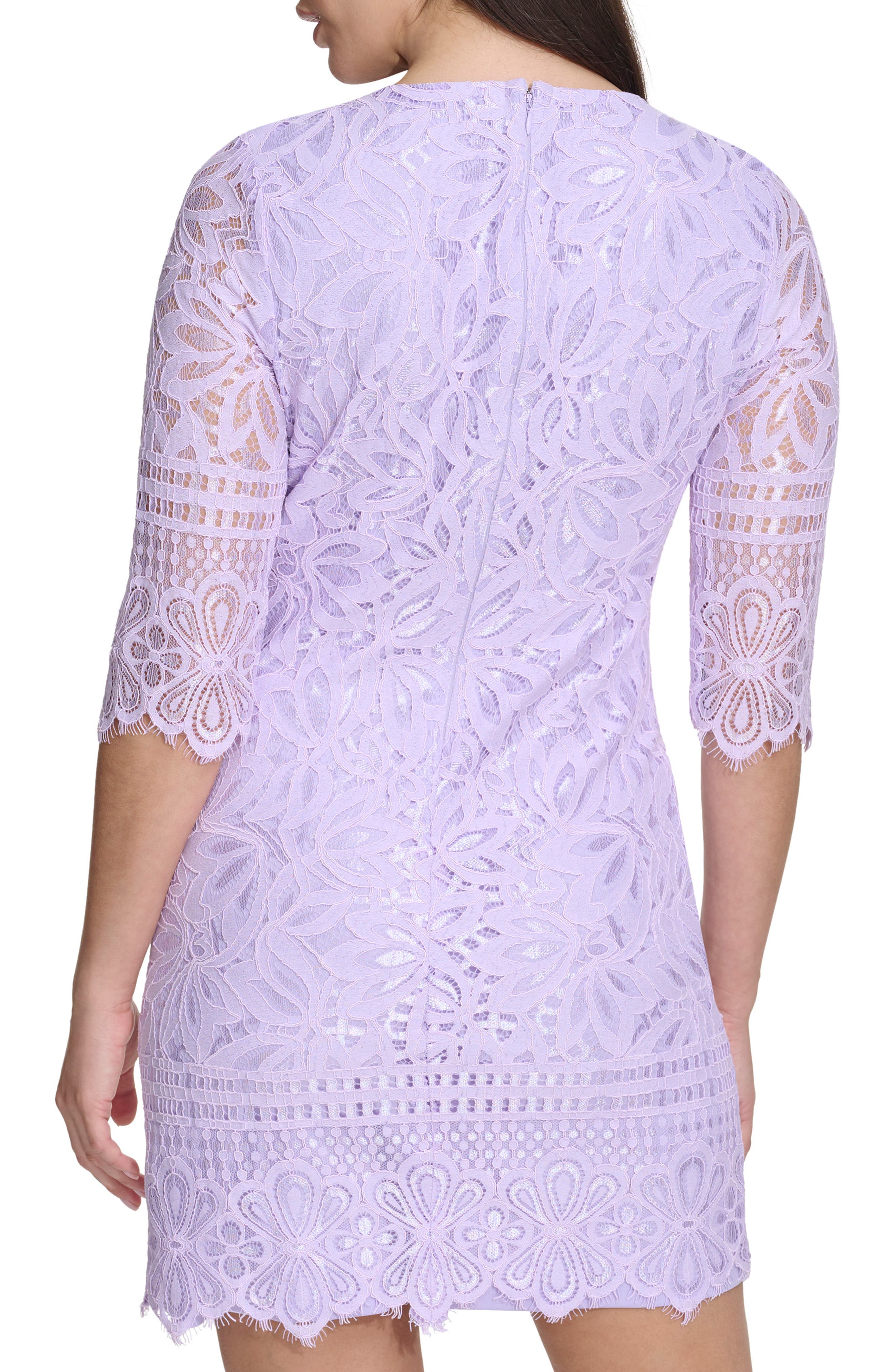 Kensie Lace Sheath Dress
