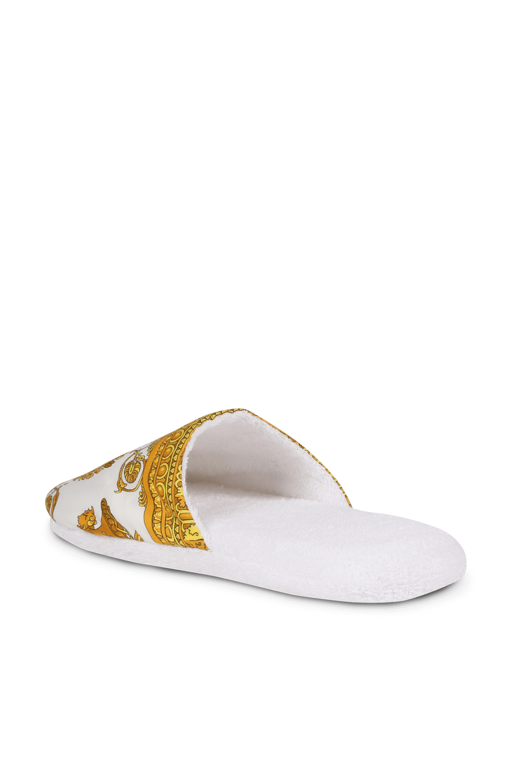 VERSACE נעלי בית עם הדפס בארוק