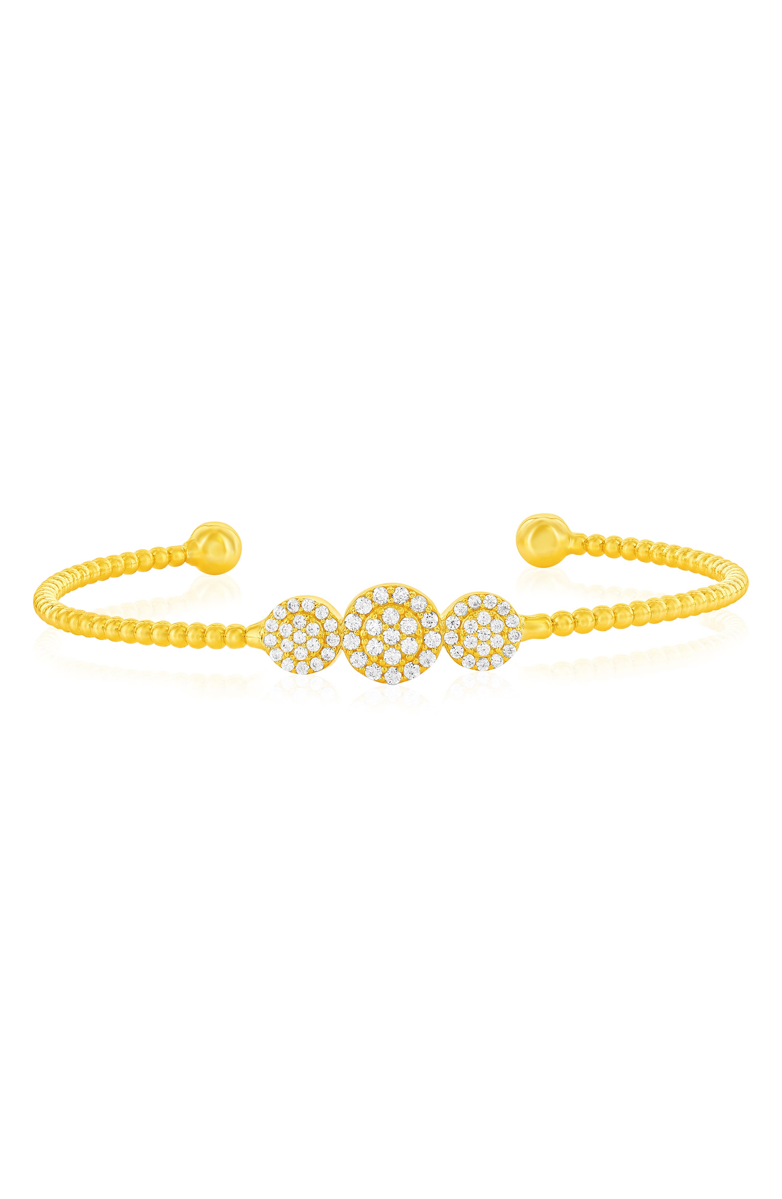 SIMONA Cubic Zirconia Bangle Bracelet