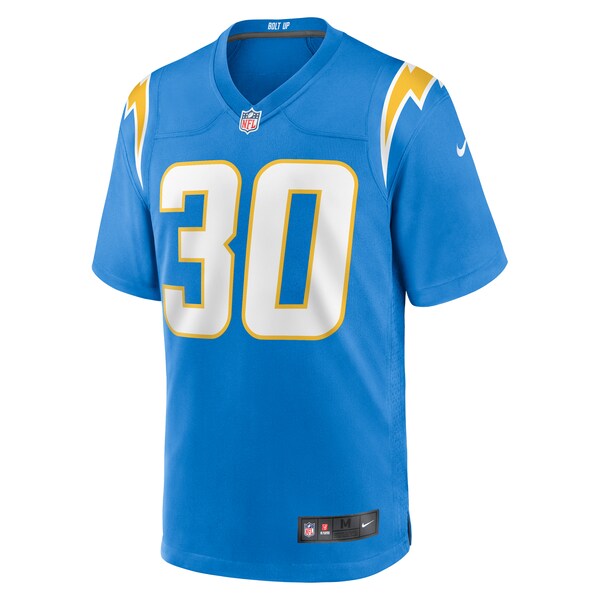 Kimani Vidal Los Angeles Chargers Nike Team Game Jersey -  Powder Blue