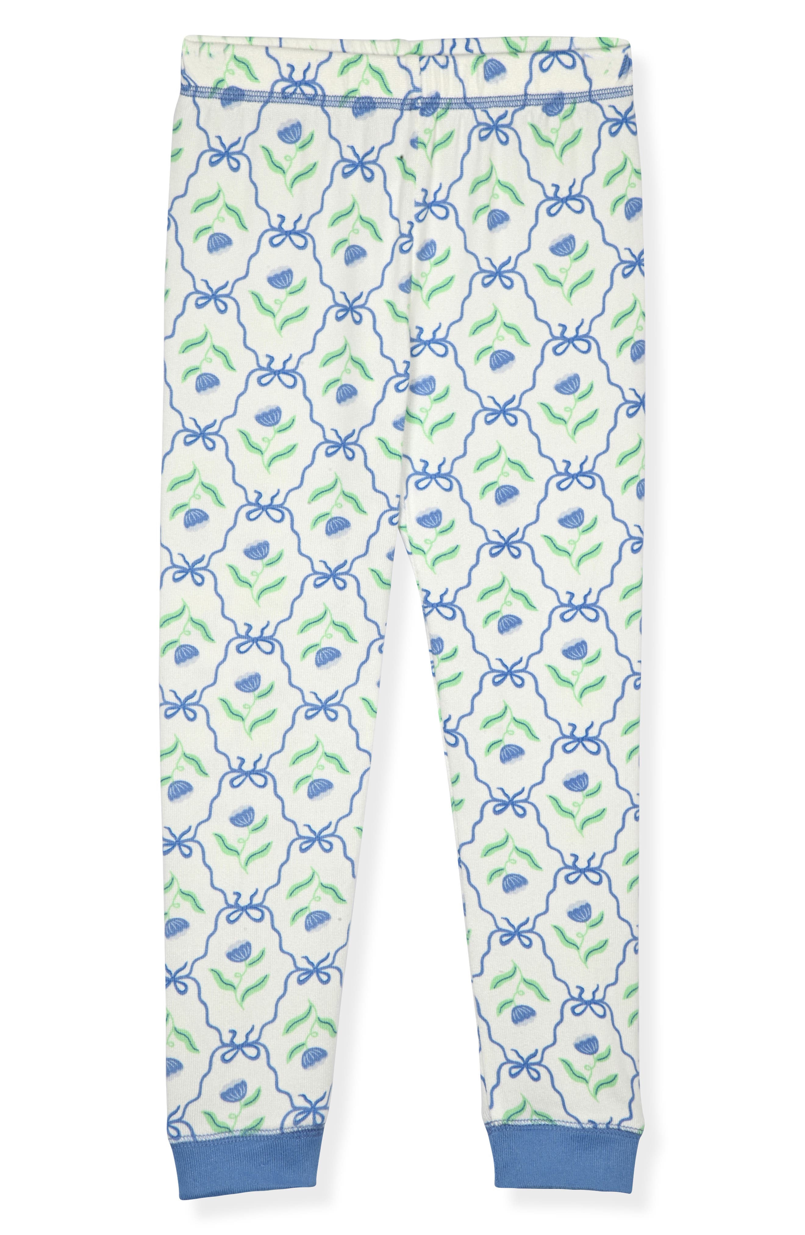 SLEEP ON IT Kids' 2-Piece Fitted Pajamas & Scrunchie Set