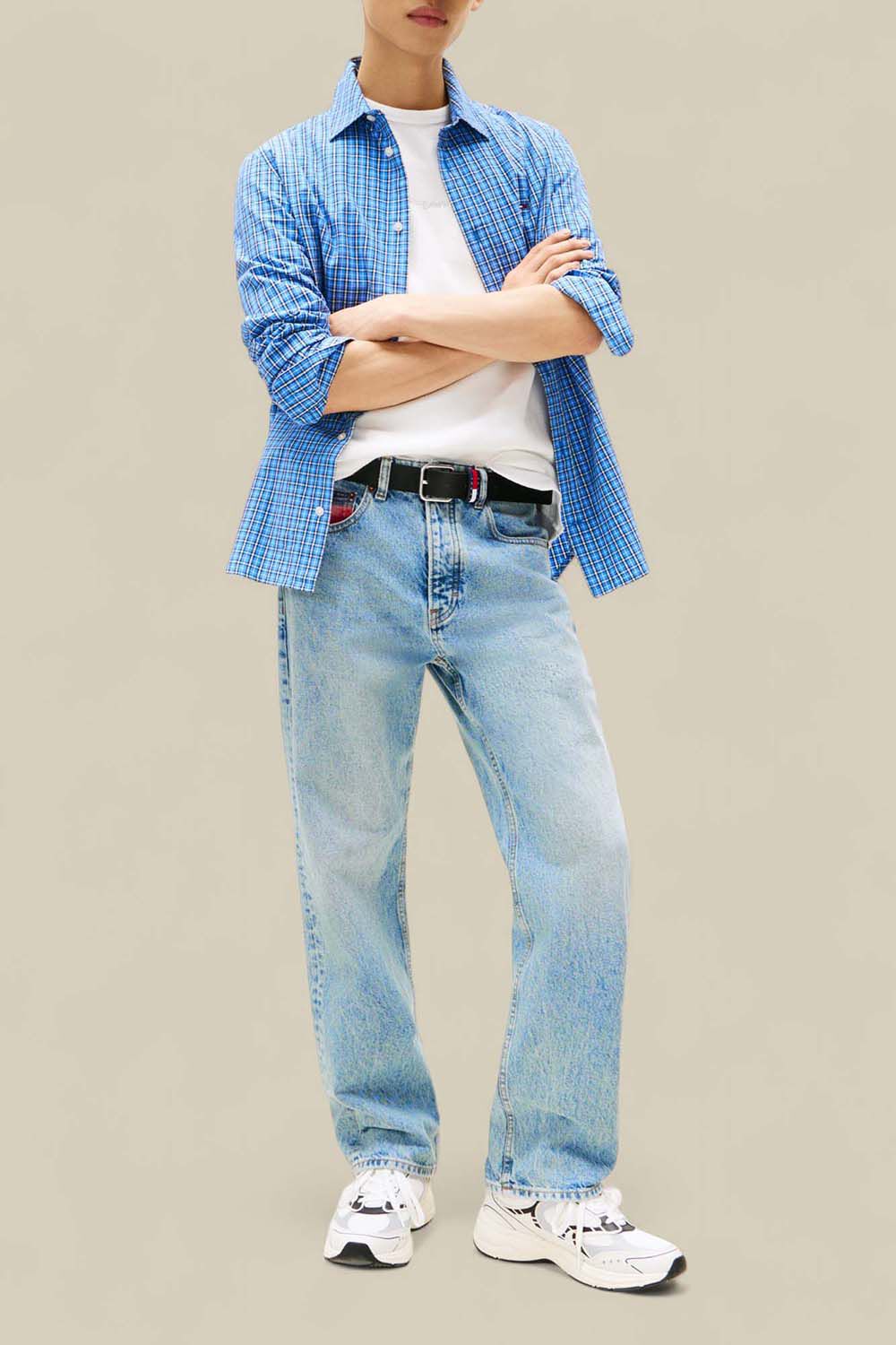 TOMMY HILFIGER מכנסי ג'ינס ישרים