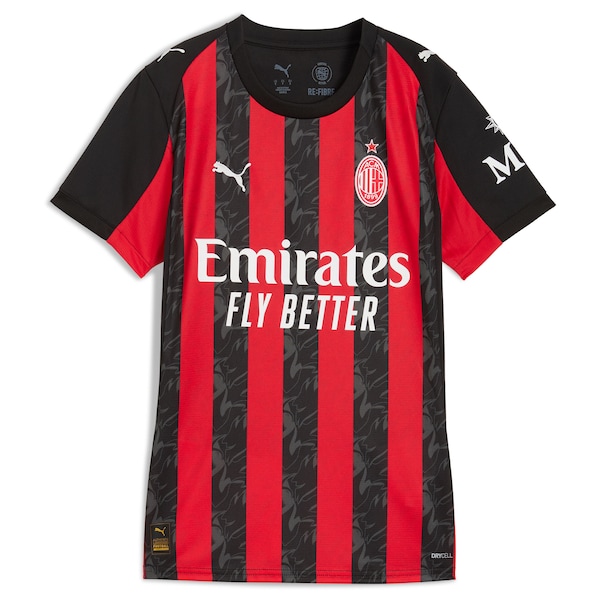 Christian Pulisic AC Milan Puma Women's 2025/26 Home Replica Player Jersey - Red