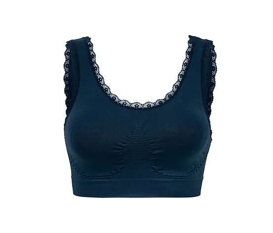 Seamless-Bustier, dunkelblau