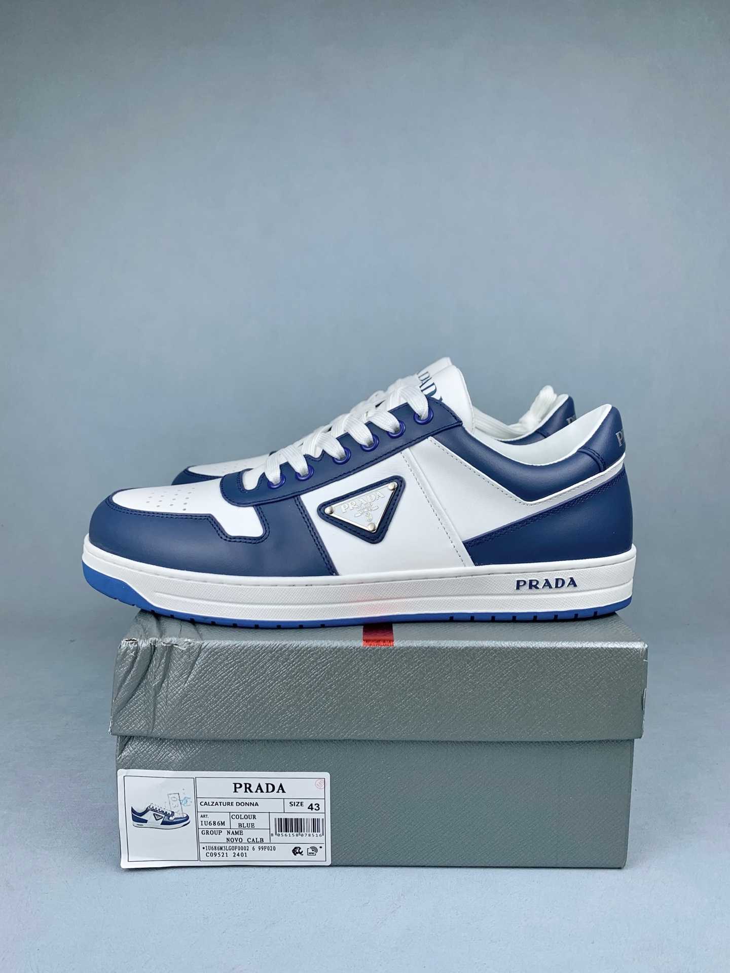 Downtown leather sneakers