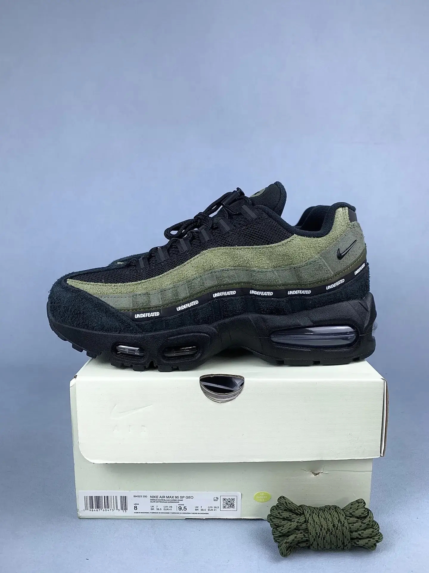 Undefeated x Nike Air Max 95 SP 'Medium Olive' Shoes product photo from LabelPicks