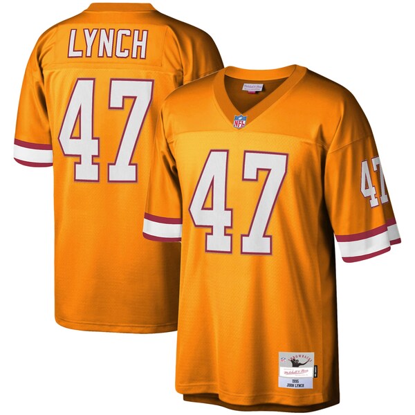 John Lynch Tampa Bay Buccaneers Big & Tall 1995 Legacy Retired Player Jersey - Orange