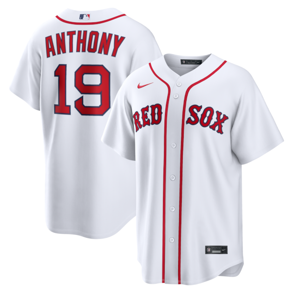 Roman Anthony Boston Red Sox Nike Home Replica Jersey - White