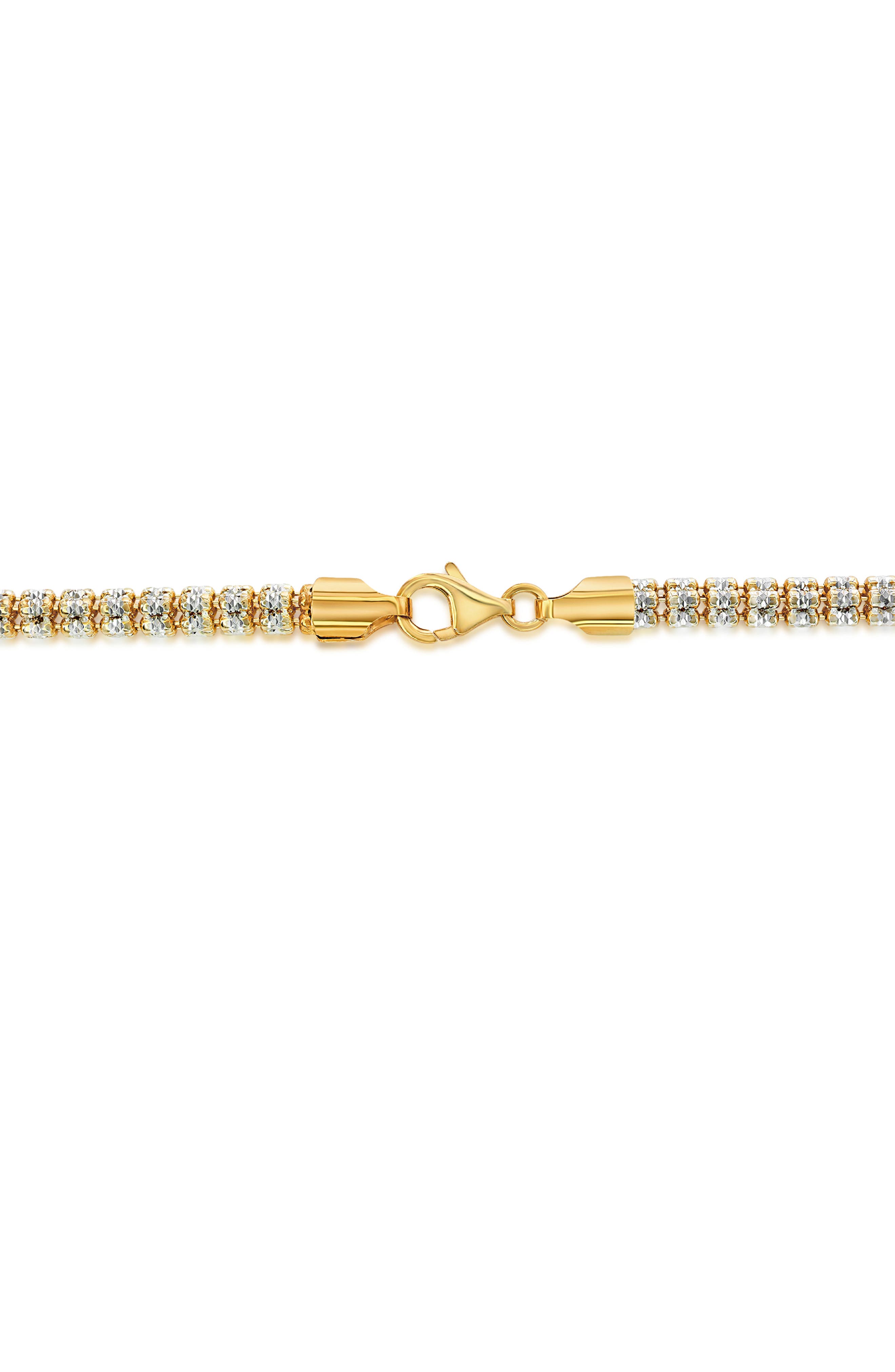 SIMONA Ice Cubic Zirconia Tennis Necklace