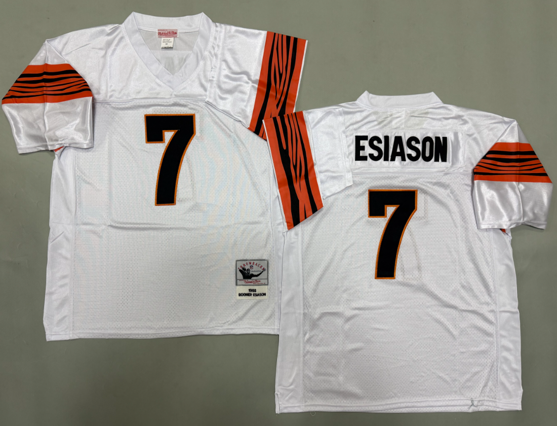 Boomer Esiason Cincinnati Bengals Authentic Throwback Retired Player Jersey