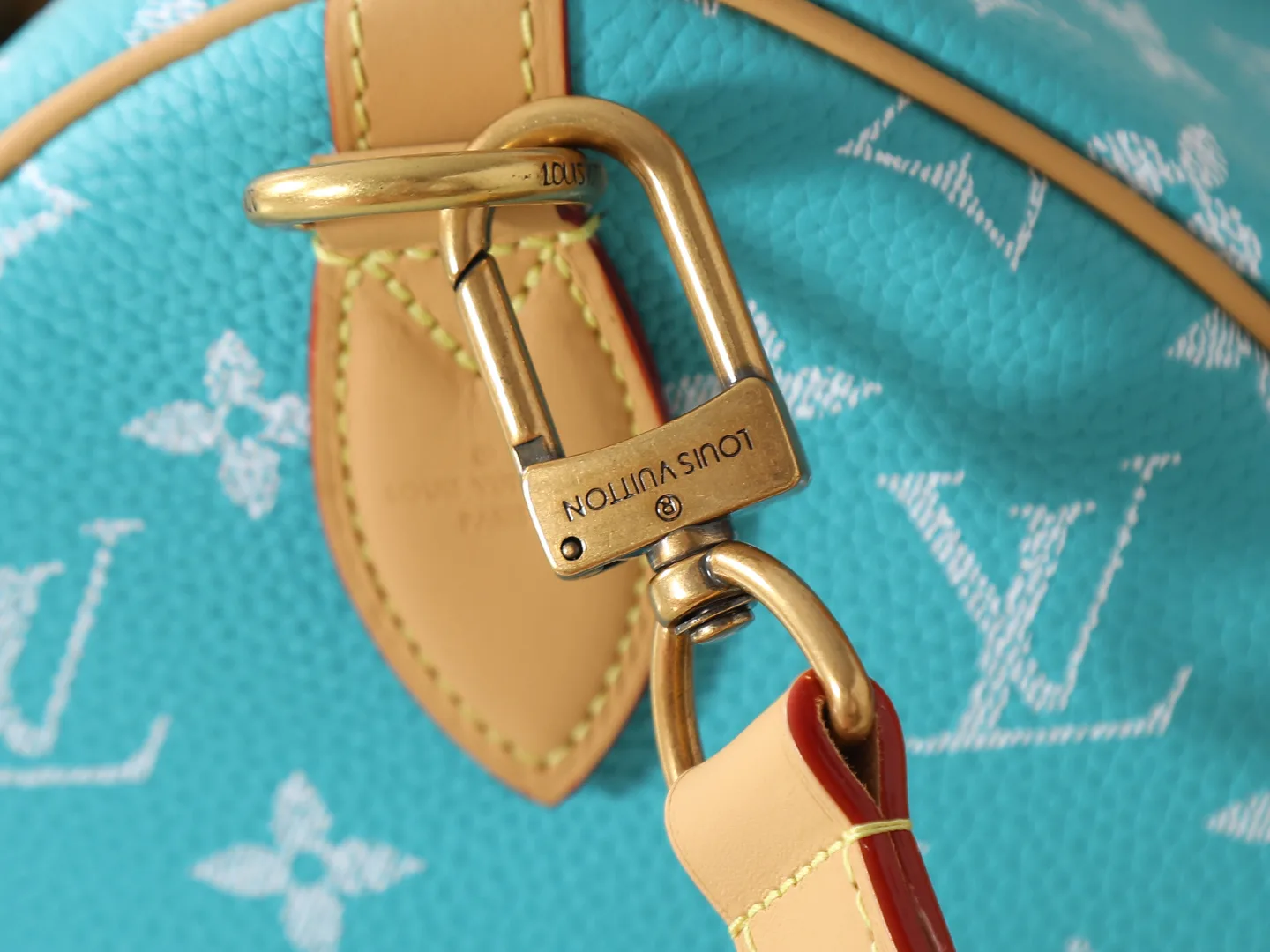 Louis Vuitton Blue Speedy Lambskin Top Handle Bag product photo from LabelPicks
