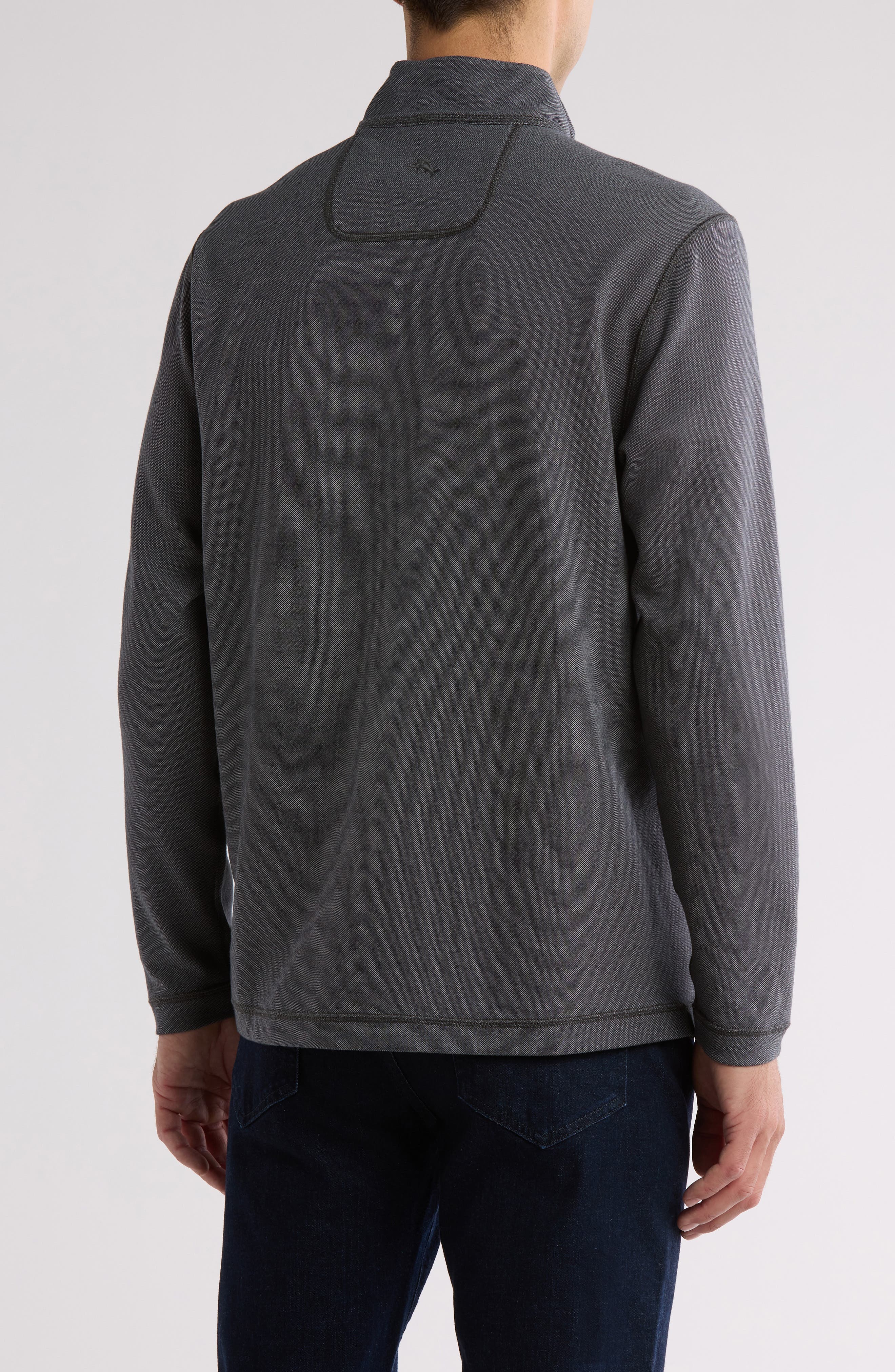 Tommy Bahama Switch It Up Reversible Quarter Zip Sweatshirt